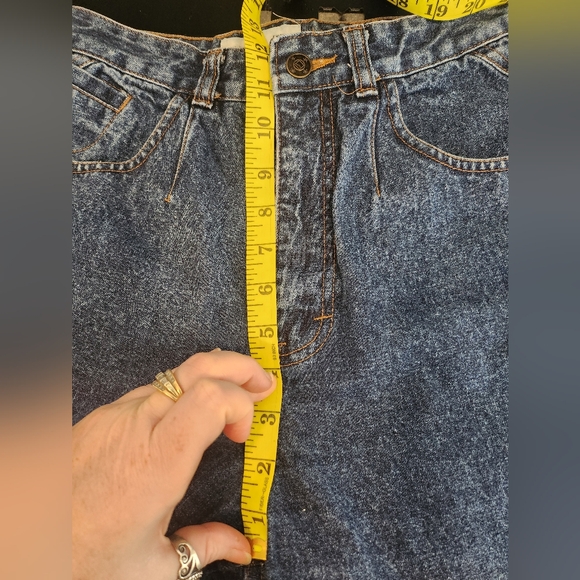 Vintage Syncs By UNIONBAY Denim Pleated front Mom Jeans High Waist - Picture 13 of 14